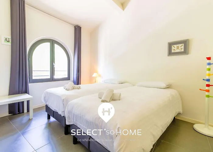 Select'sohome - Avec Terrasse Et Vue Au Coeur Du Lavandou - Parking Prive - Moun Pantai * 르 라방두