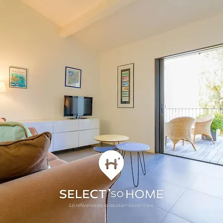 Select'sohome - Avec Terrasse Et Vue Au Coeur Du Lavandou - Parking Prive - Moun Pantai Lägenhet *