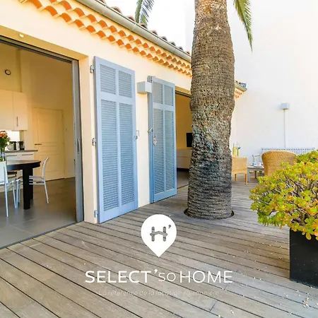 Select'sohome - Avec Terrasse Et Vue Au Coeur Du Lavandou - Parking Prive - Moun Pantai Apartamento *